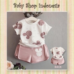 Blouse Anak Blush Pink Mouse  large