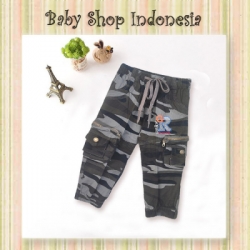 Celana Panjang Anak Motif Army  large