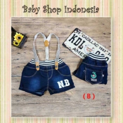 Celana Pendek Denim NB Three  large