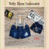 Celana Pendek Denim Sailor Jangkar  medium