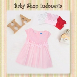 Dress Bayi Chrysant Pink  large