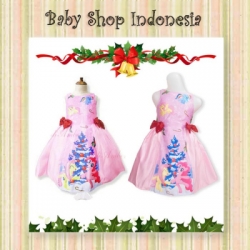 Dress Natal Pony Pink  large