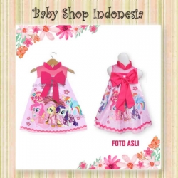 Dress Pony Sleeveless Front Bow  large