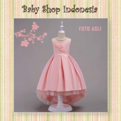 Gaun Pesta Anak Elegant Pink Salem  large