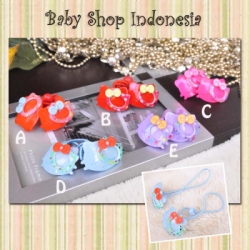H057 Karet Rambut Glass Hello Kitty 11  large