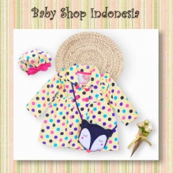 Jaket Bayi Coat Fox kuning  large