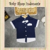 Kemeja Bayi Navy Blue  medium