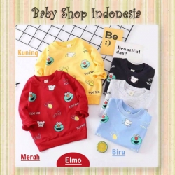 LK185 Sweater Anak Impor Kaos Anak Lengan Panjang Elm n Friends  large