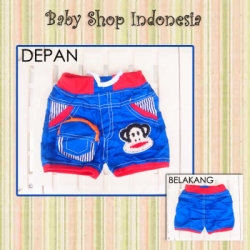 LS027 Celana Pendek Katun Paul nd Frank 55 Biru copy  large