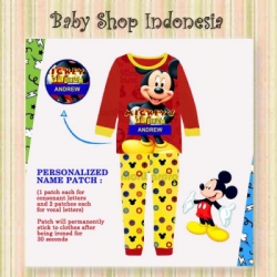 LU395 piyama little mickey  large