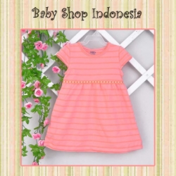 PD378 Dress Kaos Salur Oranye Stabilo 60 copy  large