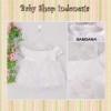 PD395 dress bayi putih dress anak putih dress putih bayi dress baptis bayi baju baptis bayi  medium