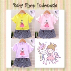 PU509 Setelan  Kulot Anak Ballerina  large