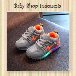 Sepatu LED Thunder Abu  large