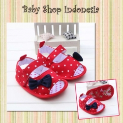 Sepatu Sandal Bayi Prewalker Red S771 69  large
