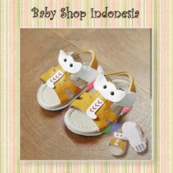 Sepatu Sandal Led Elephant coklat  large