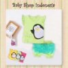 Setelan Bayi Tutu Pinguin hijau  medium
