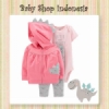 Setelan Jumpsuit Jaket Pink Rhino  medium