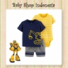 Setelan Jumpsuit Yellow Navy Excavator  medium