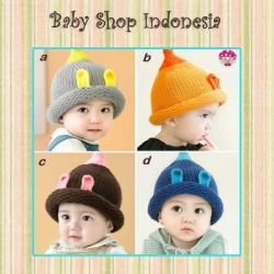 T096 Topi Anak Impor Rajut Cute Ears 58 copy  large