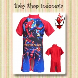 baju renang anak murah baju renang anak spiderman  large