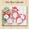 bando natal aksesoris natal bando santa  medium