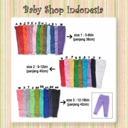 celana legging polos baruu  large