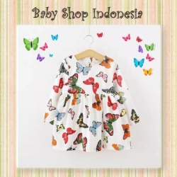 dress Kasual Anak Butterfly  large