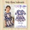 dress flower blue  medium