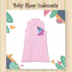 dress kaos pink pony  large