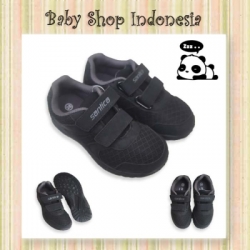 sepatu anak sekolah hitam  large