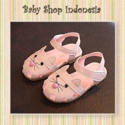 sepatu pink kitty  large