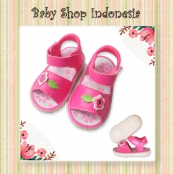 sepatu sandal flower  large
