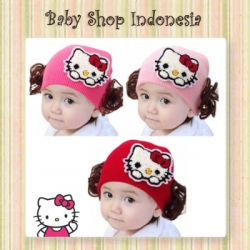 topi rambut hello  large