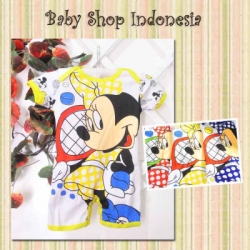 PJ123 Romper Minnie Mouse 50 Kuning  large
